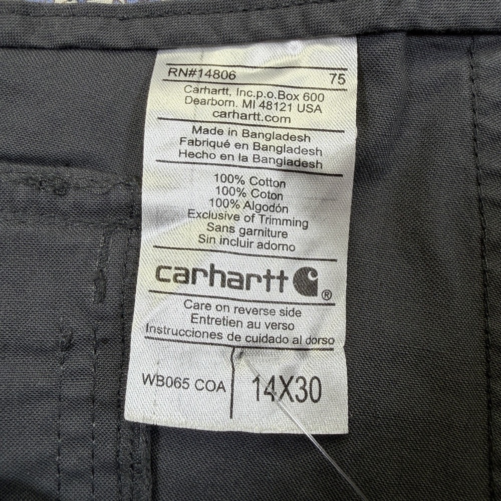 NWT Carhartt Trail Pants Womens 14x29 Gray Relaxed Fit Straight Leg Mid Rise - Picture 9 of 9